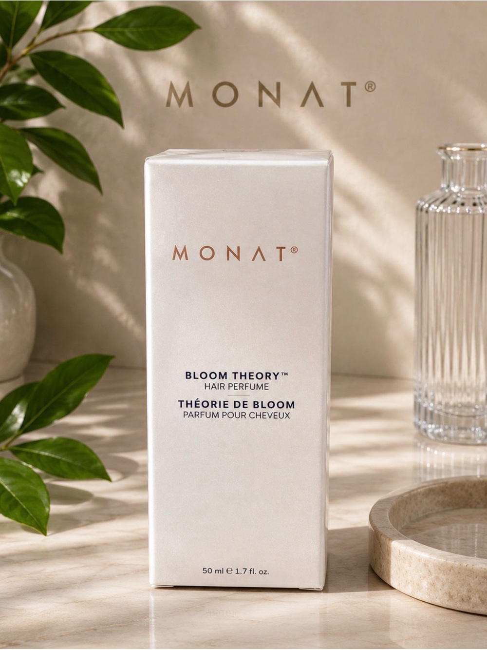 MONAT Bloom Theory Hair Perfume — White